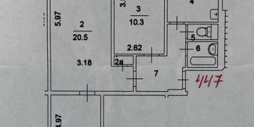 3-комн квартира Новоясеневский пр-кт,  д. 22,  к. 3
