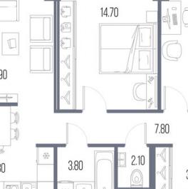 Продажа 2-комн квартиры в новостройке Ленинградское ш,  д. 57,  к. 2