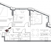 Продать Квартиры в новостройке Москва г., Проектируемый проезд № 4062   Aqua