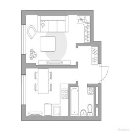 Продажа 1-комн квартиры в новостройке Ленинский, Московская область, Ленинский район, д. Жабкино, ул. Троицкая Продажа 1-комн квартиры в новостройке Ленинский, Московская область, Ленинский район, д. Жабкино, ул. Троицкая