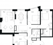 Продать Квартиры в новостройке Москва г., Ярцевская ул.   1