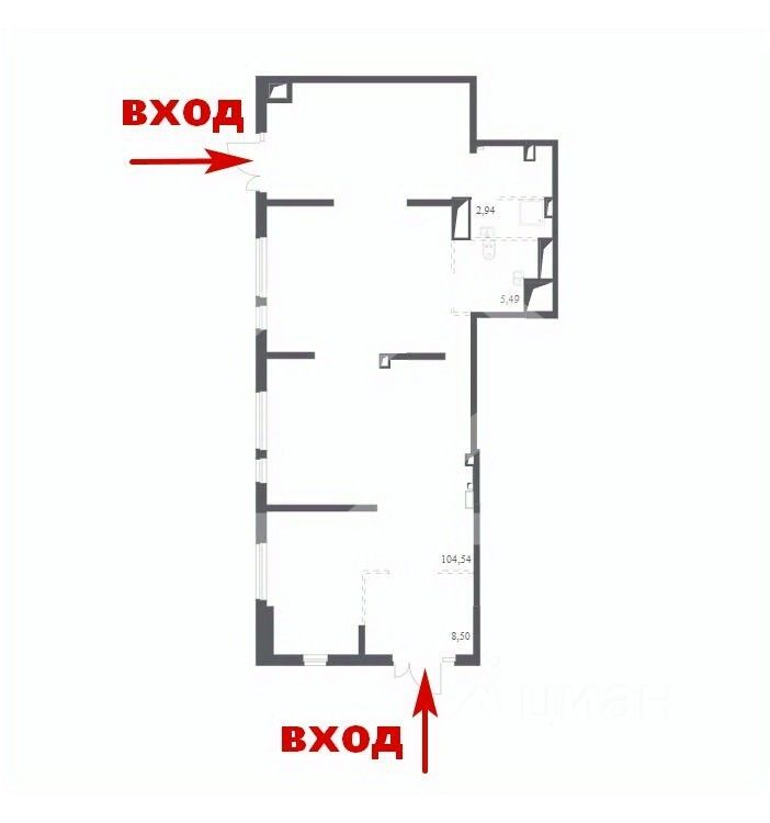 Аренда торгового помещения Любучанский пер,  д. 1,  к. 3