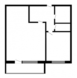 Продажа 1-комн квартиры на вторичном рынке Изюмская ул,  д. 43