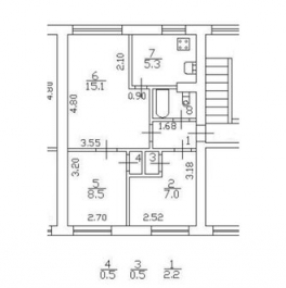 Продажа 3-комн квартиры на вторичном рынке Краснопутиловская ул,  д. 45