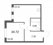Продать Квартиры в новостройке Мурино п., Шоссе в Лаврики ул.   6