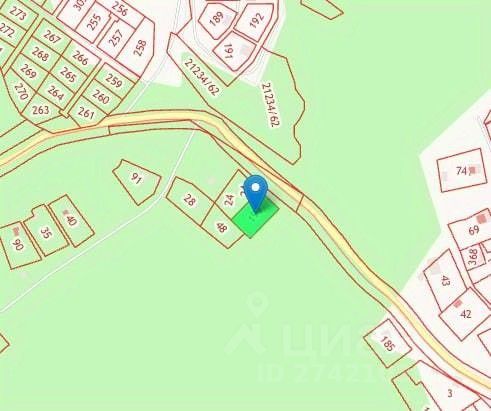 Продажа земли пос. Приладожское, улица Лесная