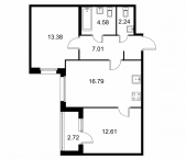 Продать Квартиры в новостройке Колпино г., Загородная ул.   B