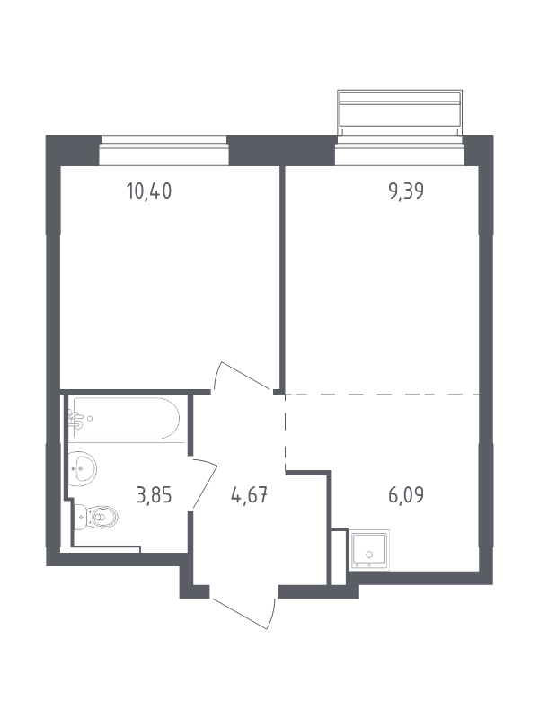 Продажа 1-комн квартиры в новостройке Лайково с., Лесная ул.,  к. 55