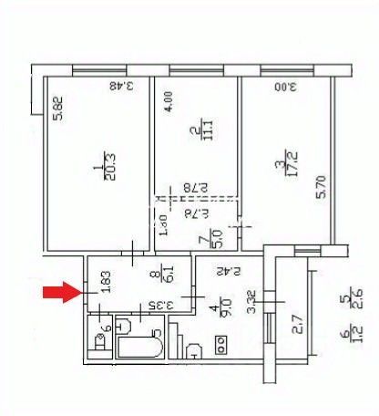 Продажа 3-комн квартиры на вторичном рынке Пулковское шоссе, 13К4