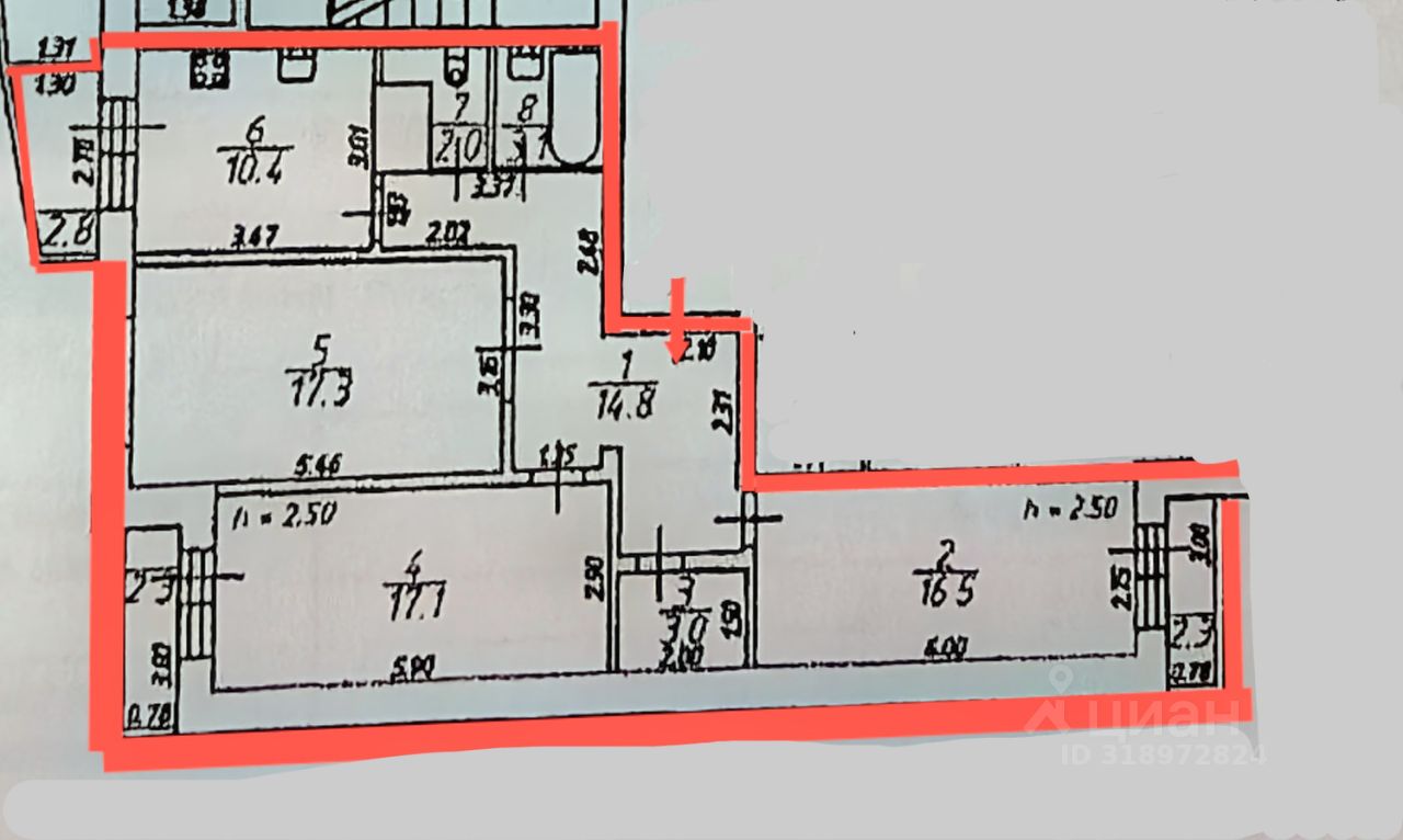 Продажа 3-комн квартиры на вторичном рынке Горелово тер., улица Коммунаров, 190