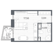 Продать Квартиры в новостройке Санкт-Петербург г., Полюстровский пр-кт   3