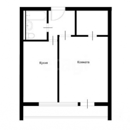 Продажа 1-комн квартиры на вторичном рынке улица Академика Волгина,  д. 5