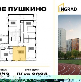 Продажа 2-комн квартиры на вторичном рынке Пушкино г, Александра Меня ул
