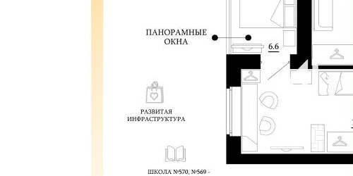 3-комн квартира Рыбацкий проспект, 18к2