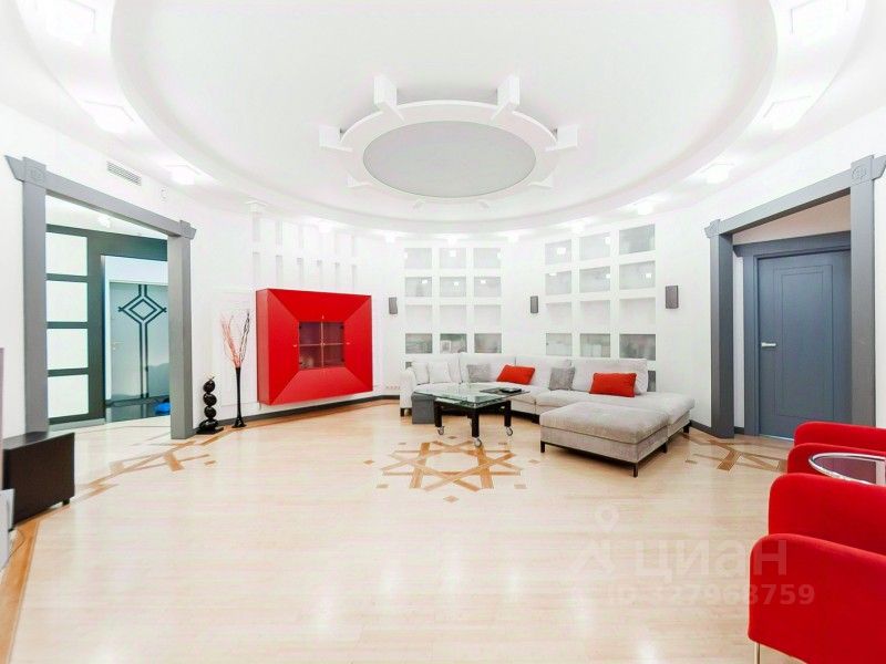 Аренда 3-комн квартиры на вторичном рынке 1-й Смоленский переулок, 17