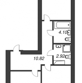 Продажа 2-комн квартиры в новостройке Санкт-Петербург г., Академика Константинова ул.,  к. 8