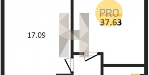 1-комн квартира Щеглово дер., Центральная ул.