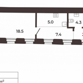 Продажа 1-комн квартиры на вторичном рынке Подьяческая Б. ул,  д. 1-3
