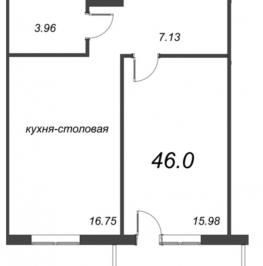 Продажа 1-комн квартиры в новостройке Всеволожск г., Дорога Жизни ш.,  к. 4.6