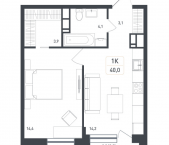 Продать Квартиры в новостройке Борисовка д., Полевая ул.   18
