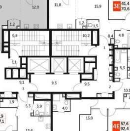 Продажа 3-комн квартиры на вторичном рынке улица Вильгельма Пика,  д. 1