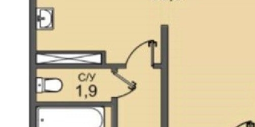 2-комн квартира Краснопутиловская улица, 66к2