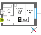 Продать Квартиры в новостройке Светлые Горы п., Пятницкое ш.   4