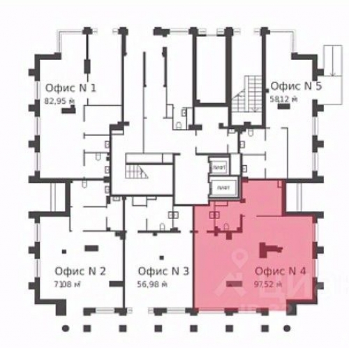Помещение свободного назначения проспект Крузенштерна
