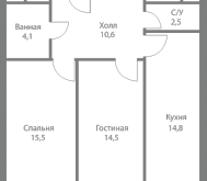 Продажа квартир в ЖК Сколковское ш,  к. 4