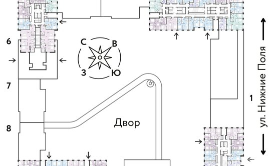 Продажа 2-комн квартиры в новостройке ул Иловайская,  д. 3,  к. 7