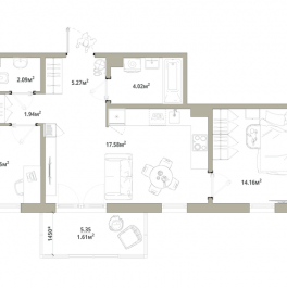 Продажа 2-комн квартиры в новостройке Новоселье п., Центральная ул., к. 3.2-3 Продажа 2-комн квартиры в новостройке Новоселье п., Центральная ул., к. 3.2-3