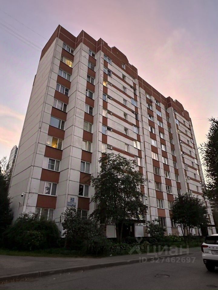 Продажа 1-комн квартиры на вторичном рынке проспект Авиаконструкторов, 42К2