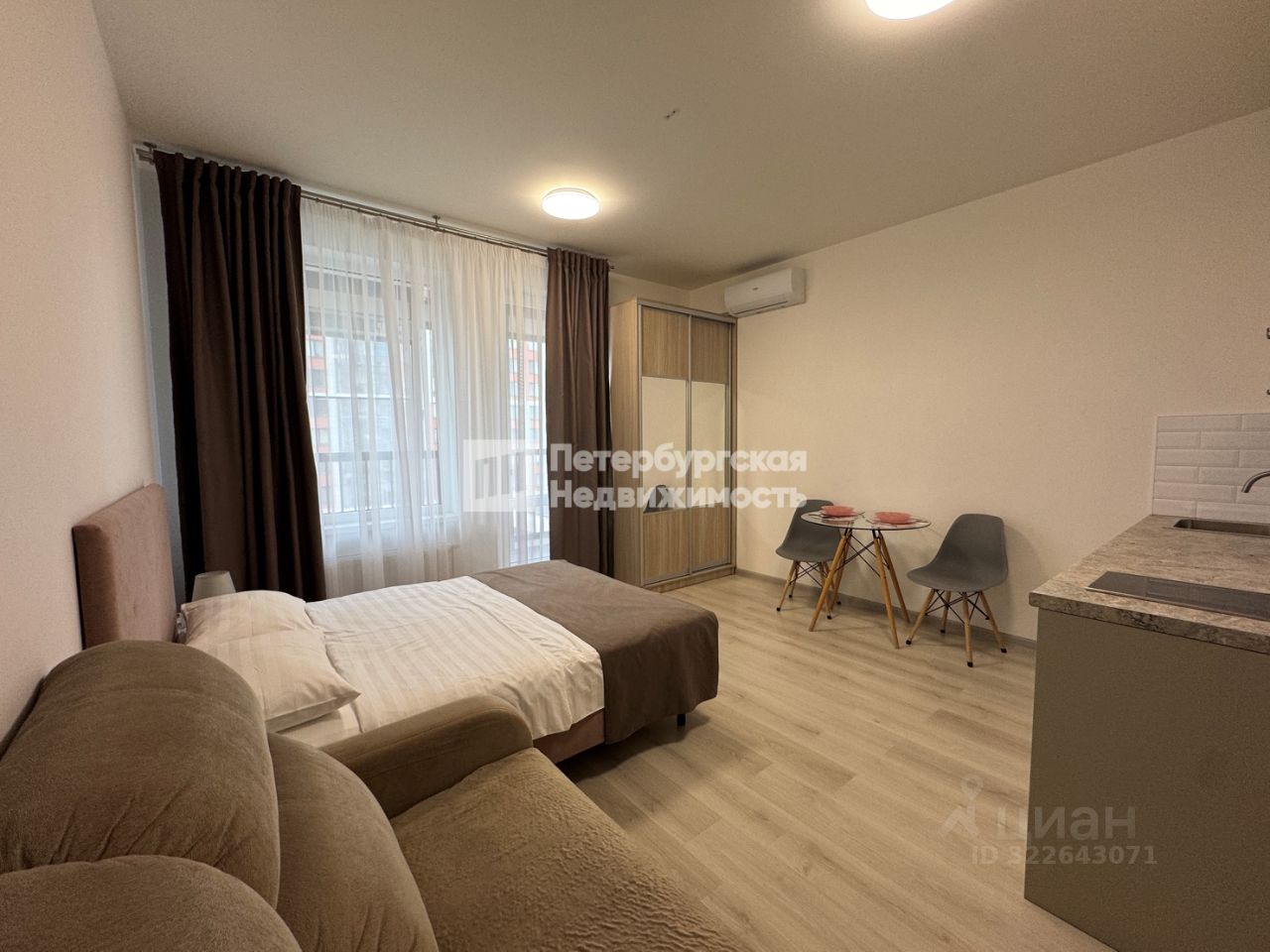 Продажа студии Железнодорожный проспект, 14к1