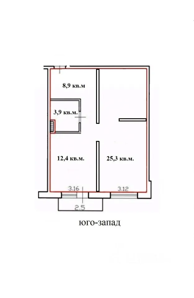 Продажа 1-комн квартиры на вторичном рынке Лиговский проспект, 123