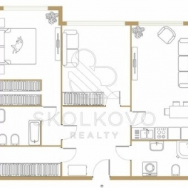 Продажа 3-комн квартиры на вторичном рынке ул Мосфильмовская,  д. 8,  к. 1