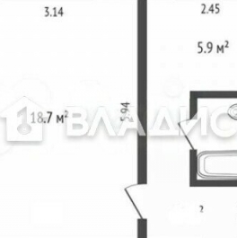 Продажа 1-комн квартиры на вторичном рынке улица Кулакова,  д. 5 к2
