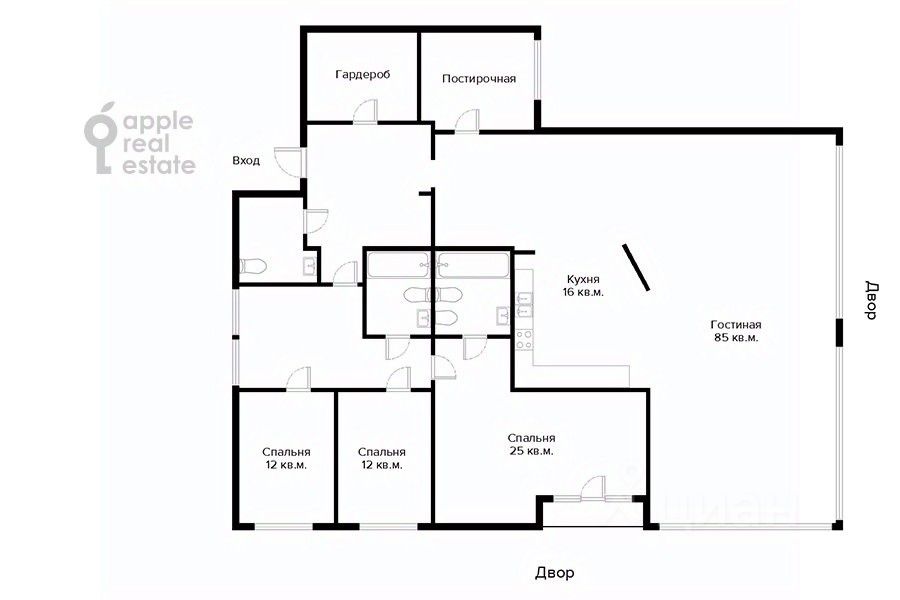 Продажа 4-комн квартиры на вторичном рынке Островной проезд, 5К1