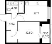 Продать Квартиры в новостройке Пушкино г., Просвещения ул.   27