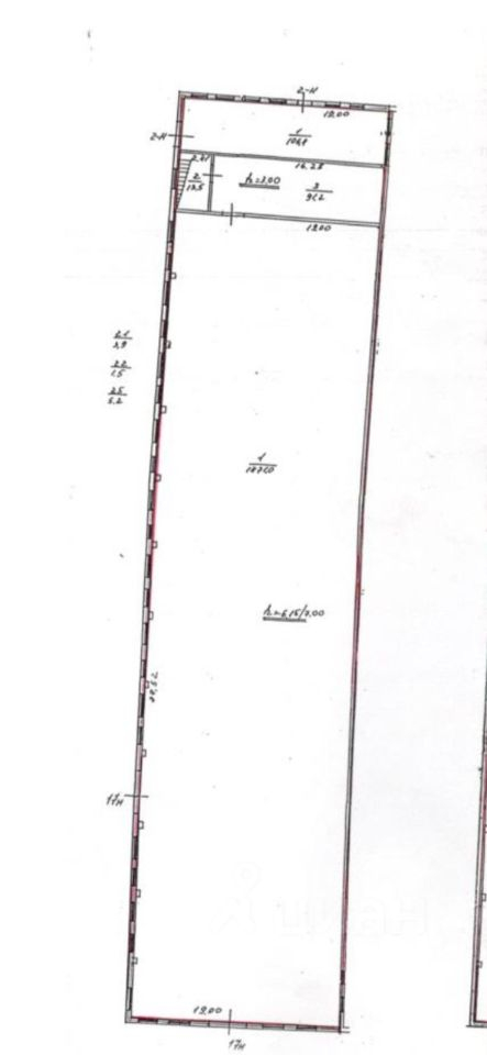 Аренда производственного помещения пер Челиева,  д. 7