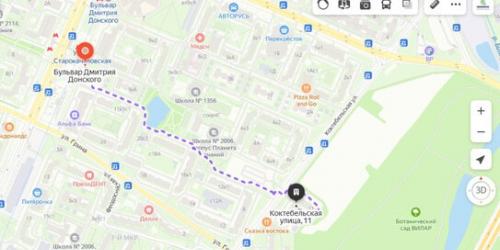 2-комн квартира Коктебельская улица,  д. 11
