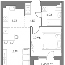 Продажа 1-комн квартиры в новостройке Москва г., Рязанский пр-кт, к. 1 Продажа 1-комн квартиры в новостройке Москва г., Рязанский пр-кт, к. 1