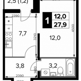 Продажа 1-комн квартиры на вторичном рынке Ленинградское ш,  д. 228 к5