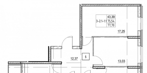 3-комн квартира Лагоды ул. ,  д. 7
