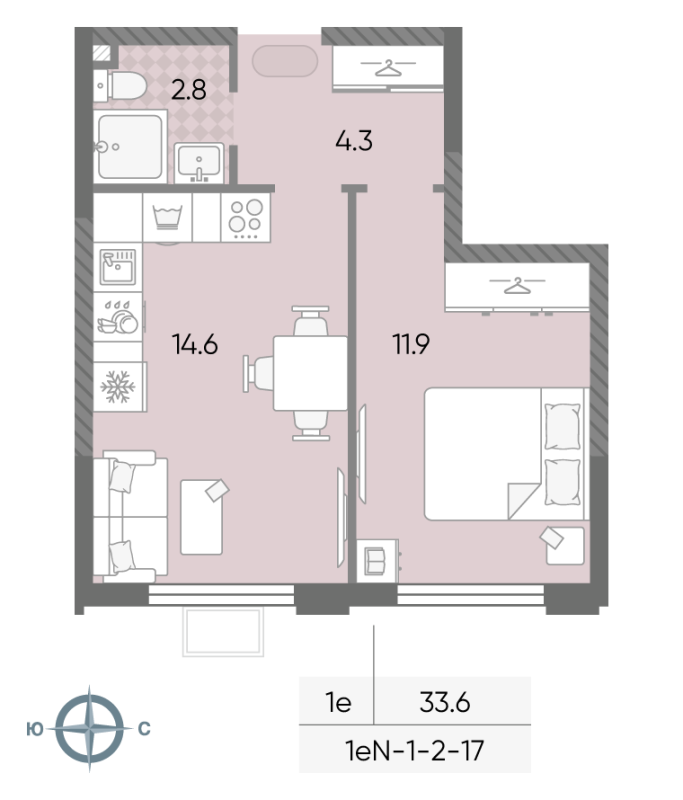 Продажа 1-комн квартиры в новостройке Москва г., Производственная ул.,  к. 2.5