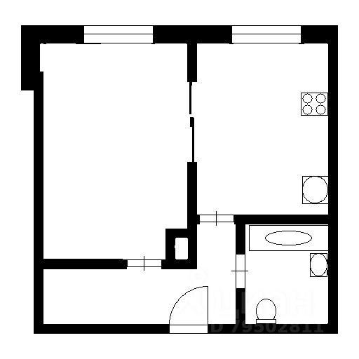 Аренда 1-комн квартиры на вторичном рынке Лиственная улица, 18к1