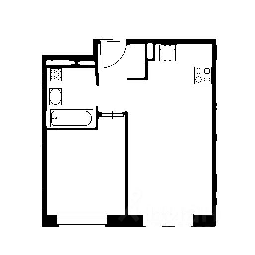 Продажа 1-комн квартиры на вторичном рынке Ясеневая улица, 12к1