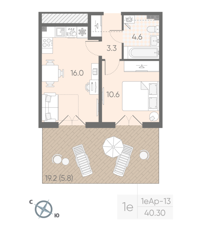Продажа 1-комн квартиры в новостройке Шушары п., Пулковское ш.,  к. 2
