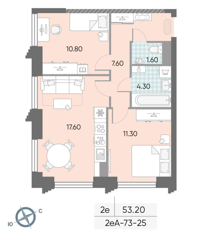 Продажа 2-комн квартиры в новостройке Москва г., Обручева ул.,  к. 2