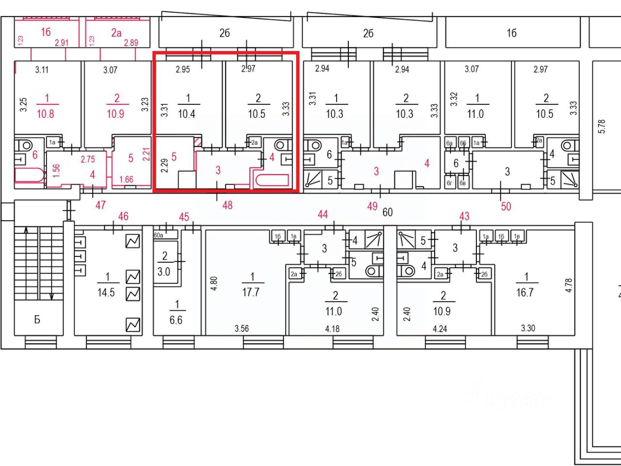 Продажа 2-комн квартиры на вторичном рынке 4-й Рощинский проезд, 7/17