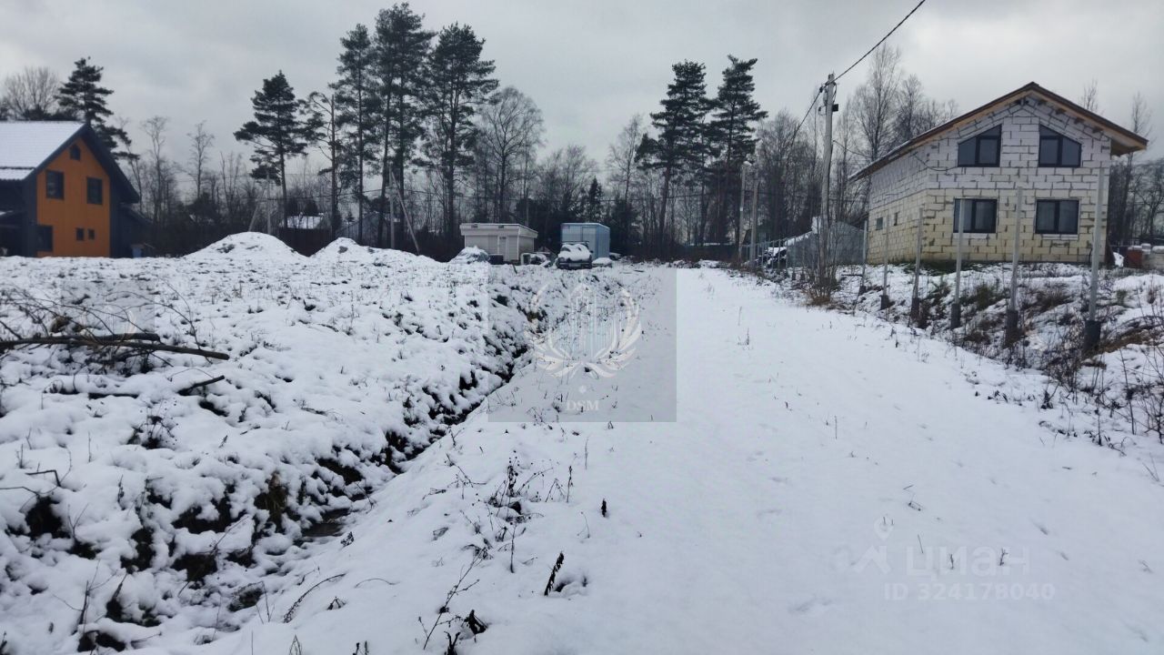 Продажа земли пос. Новое Токсово, улица Парковая, 91